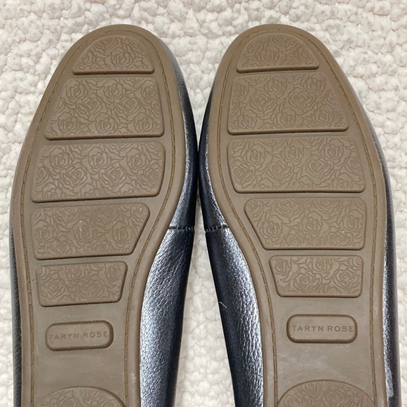 Taryn Rose Womens Karen Leather Metallic Slip On Casual Driving Shoes SZ US 8.5B - Picture 9 of 11
